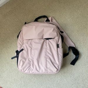 CALPAK blush pink backpack